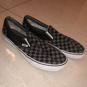Vans checkered shoes